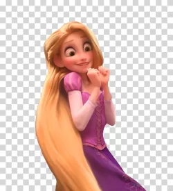 Rapunzel Long-Haired Princess Transparent