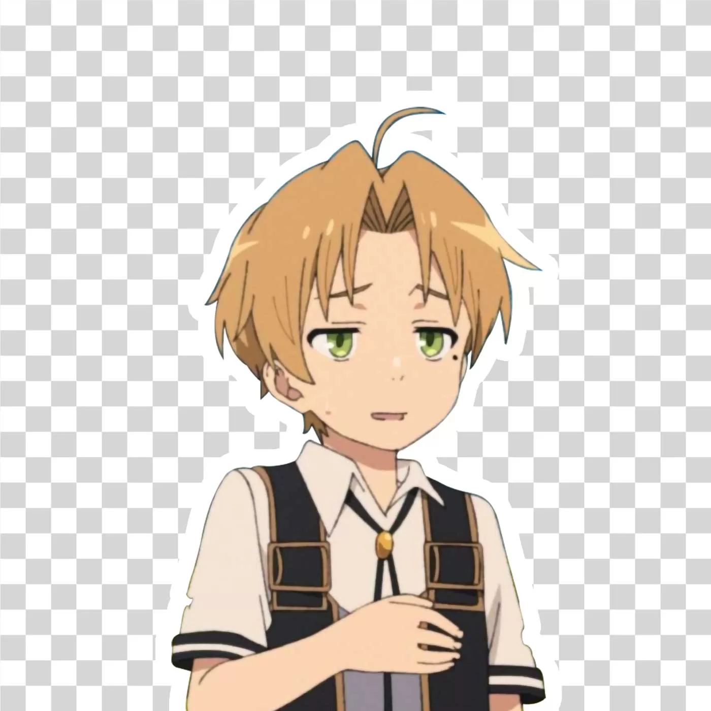 Rudeus Greyrat Mushoku Tensei PNG