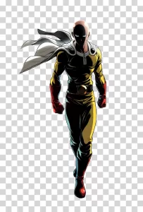 Saitama One Punch Man Hero Transparent