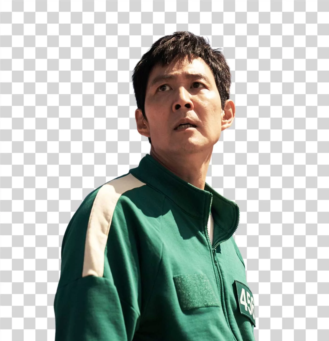 Seong Gi-hun Squid Game Transparent