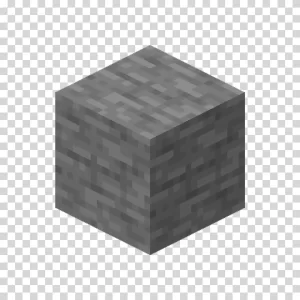 Stone Block Minecraft PNG