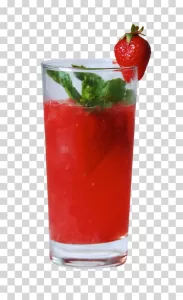 Strawberry Mojito Refreshing Cocktail PNG