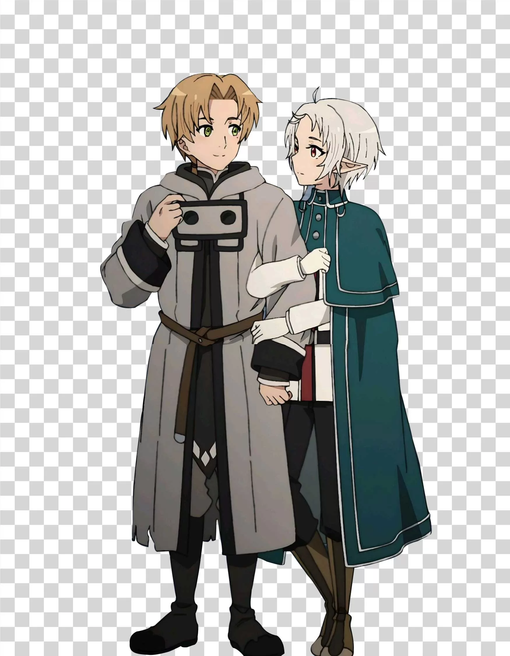 Sylphiette and Rudeus Greyrat Mushoku Tensei Anime