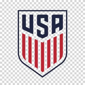 USA National Team Logo, Soccer Team Emblem, Transparent PNG Image USA National Team Logo Soccer Team Emblem