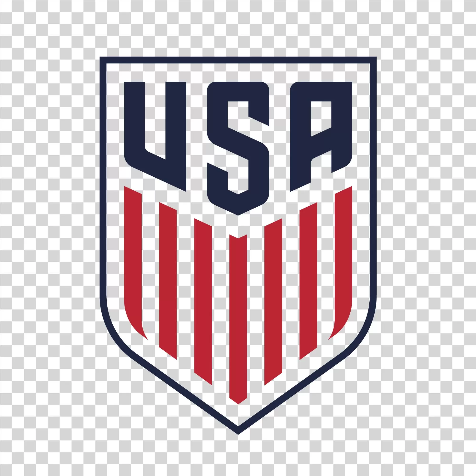 USA National Team Logo Soccer Team Emblem