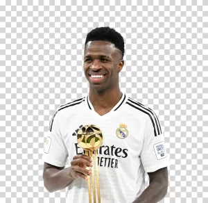 Vinicius Junior, Real Madrid Winger, Brazilian Football Star, Transparent PNG Image Vinicius Junior Real Madrid Winger PNG