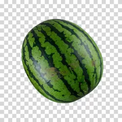 Watermelon Whole Fresh Fruit PNG
