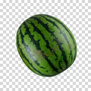 Watermelon Whole Fresh Fruit PNG