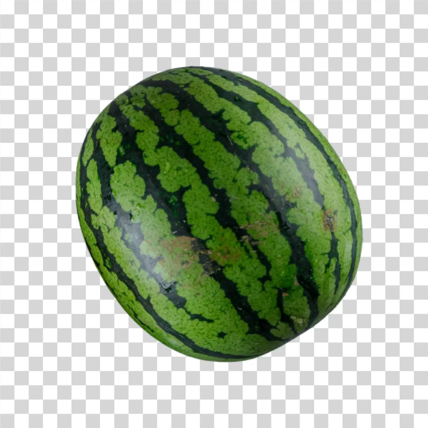 Watermelon Whole Fresh Fruit PNG