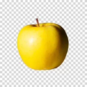 Yellow Apple Transparent Image