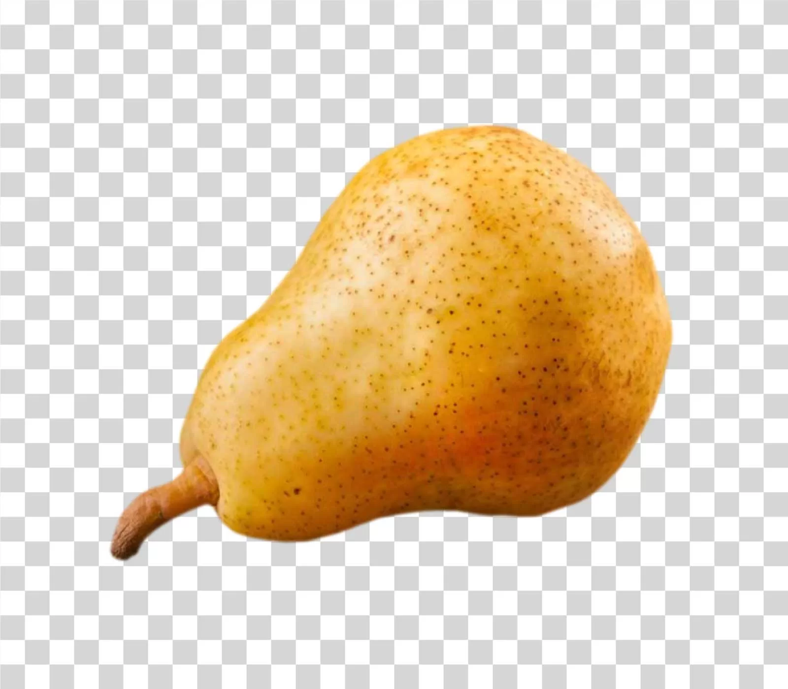 Yellow Pear Fresh Ripe Fruit PNG