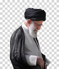 Ali Khamenei Supreme Leader of Iran Iranian Religious and Political Leader Transparent background