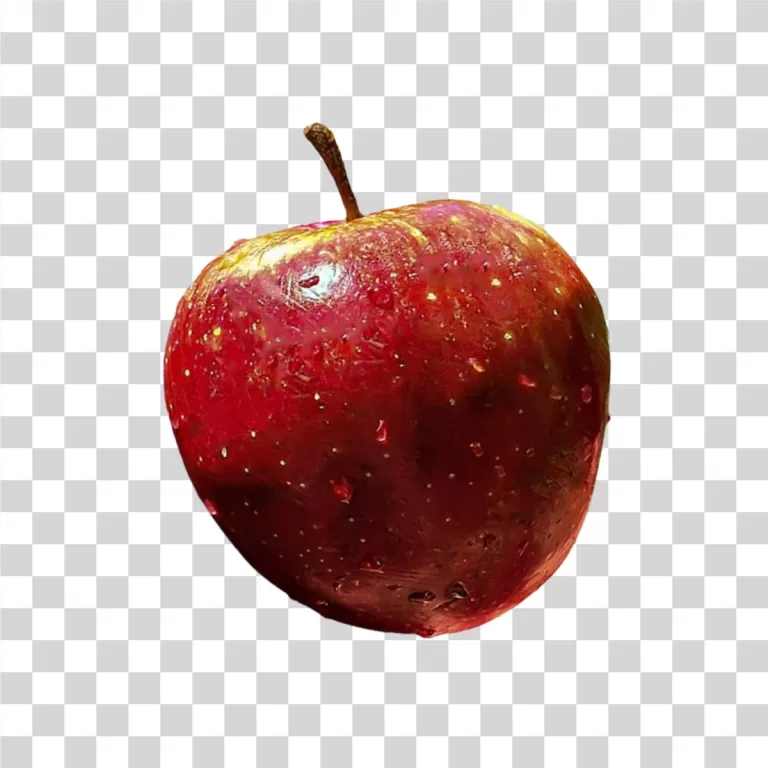 Apple Fresh Red Fruit PNG