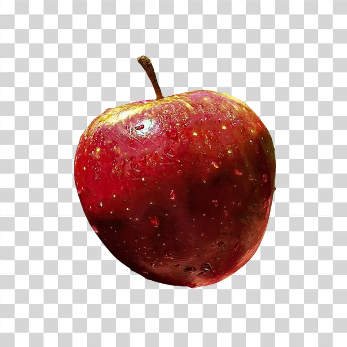 Apple Fresh Red Fruit PNG