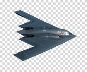 B-2 Spirit Stealth Bomber Aircraft PNG
