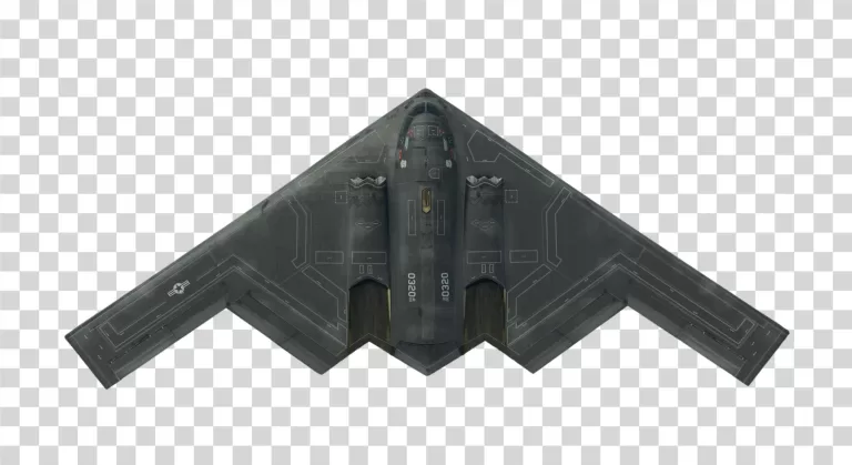 B-2 Spirit Stealth Military Bomber US Strategic Aircraft Transparent PNG