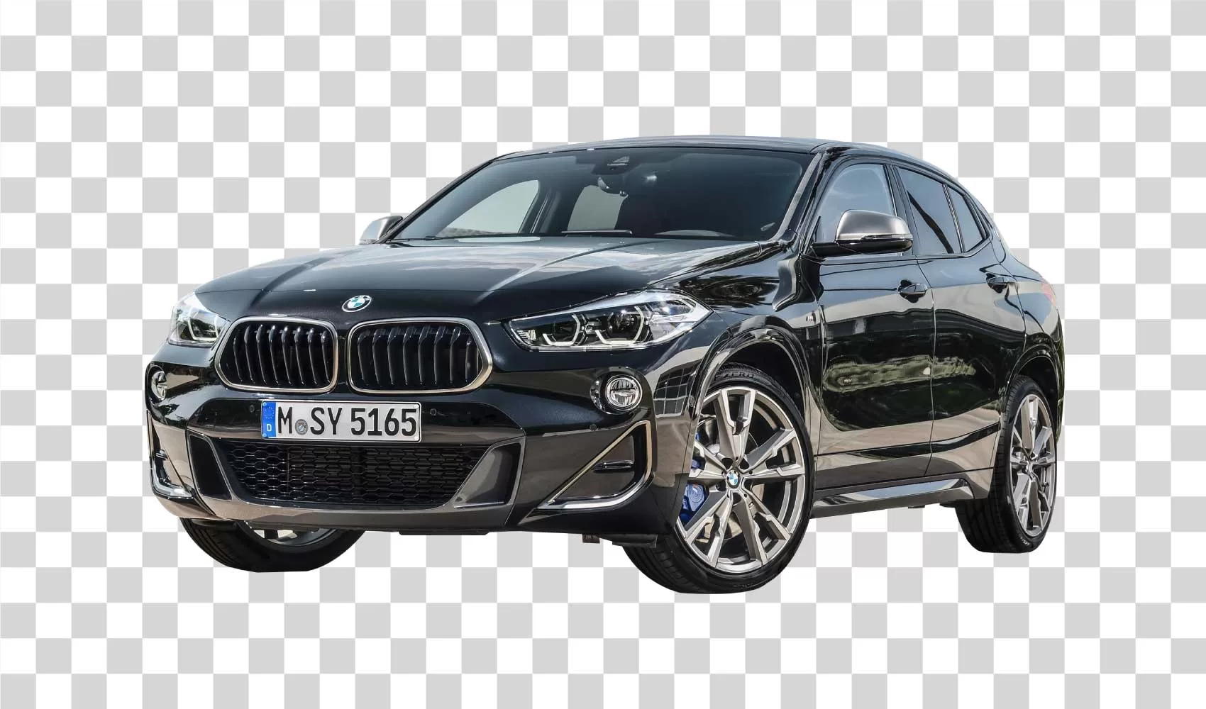 BMW X2 Compact Luxury SUV Transparent