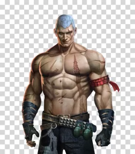 Bryan Fury Tekken Fighter PNG