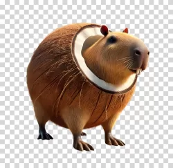 Burbaloni Luliloli Brainrot Trend Transparent PNG