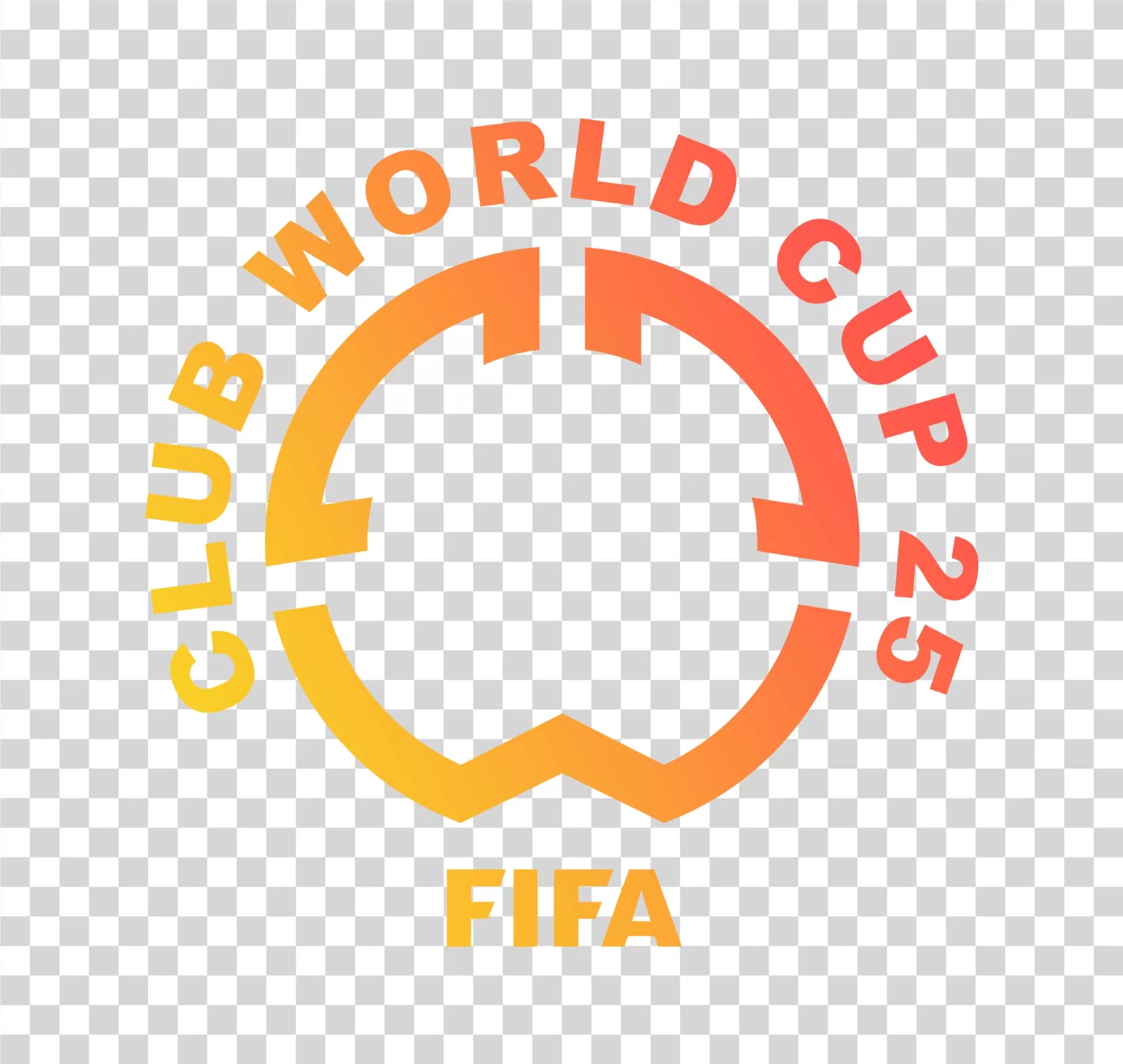 Club World Cup 2025 Logo FIFA PNG