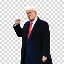 Donald J. Trump 45th & 47th President of the United States Transparent Image