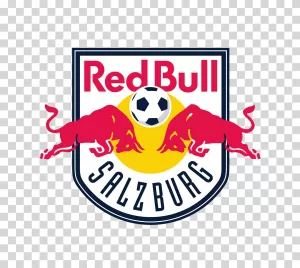 FC Red Bull Salzburg Logo, Austrian Football Club Emblem, Transparent FC Red Bull Salzburg Logo png