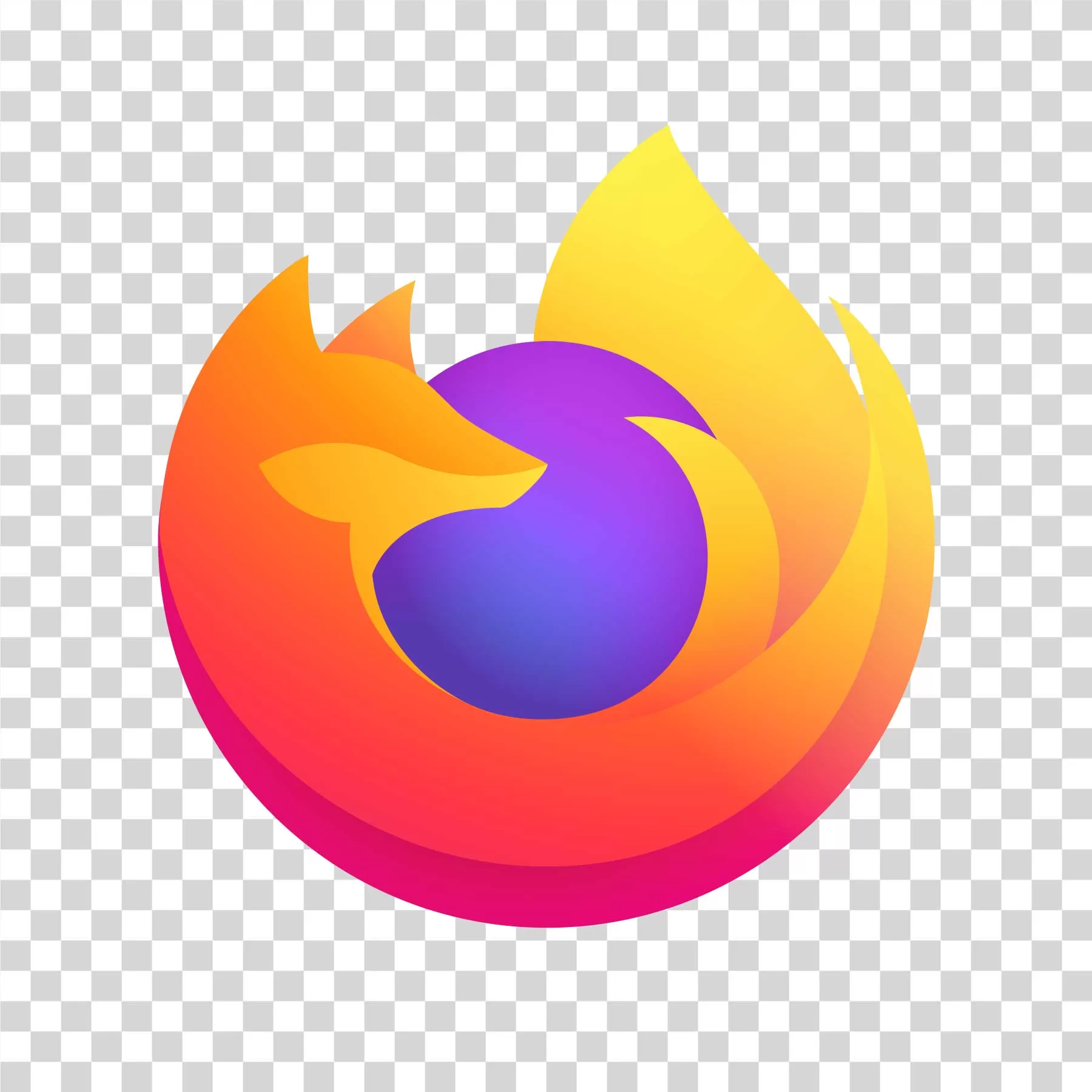 Firefox Logo Mozilla Browser Emblem Transparent