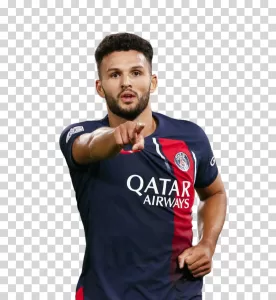 Goncalo Ramos PSG Striker Portuguese Football Player PNG