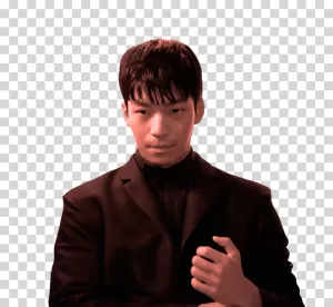 Hwang Jun-ho Squid Game Police Officer Transparent Image for download