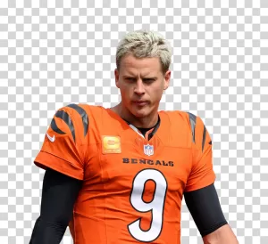 Joe Burrow NFL Superstar Quarterback png