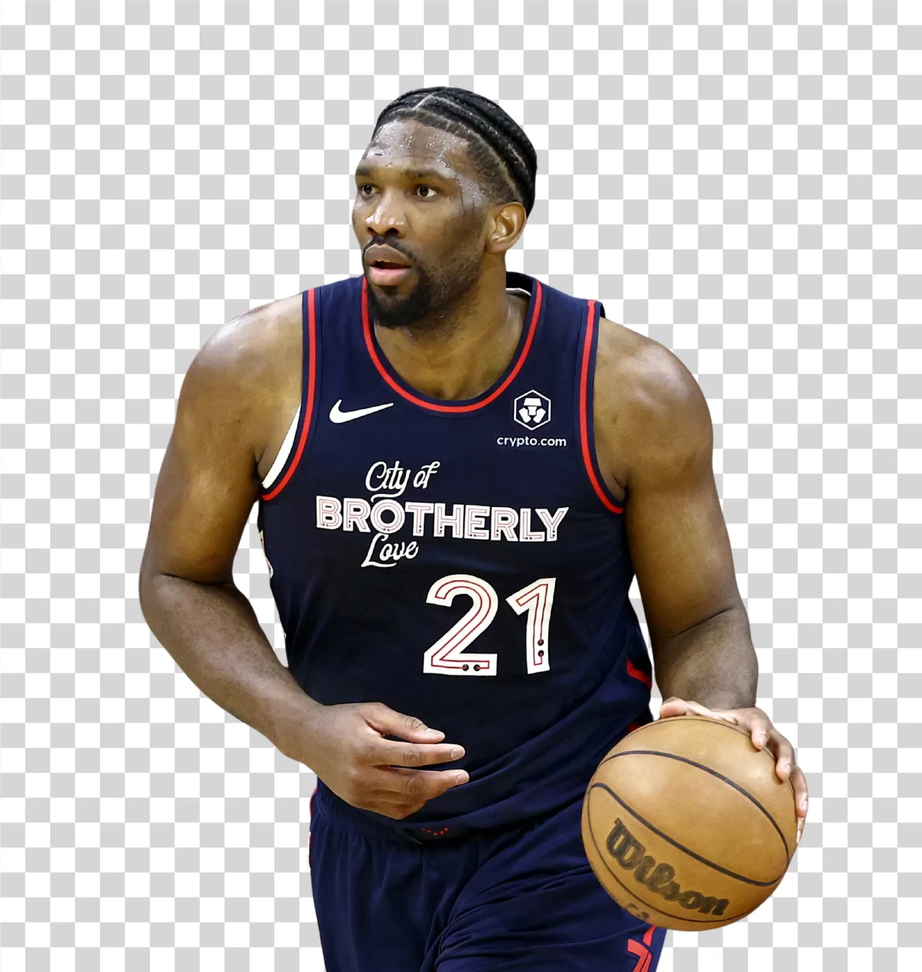 Joel Embiid Philadelphia 76ers PNG Image