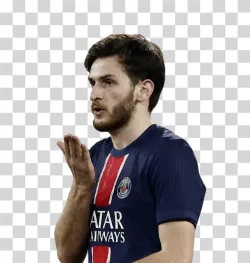 Khvicha Kvaratskhelia PSG Football Player PNG