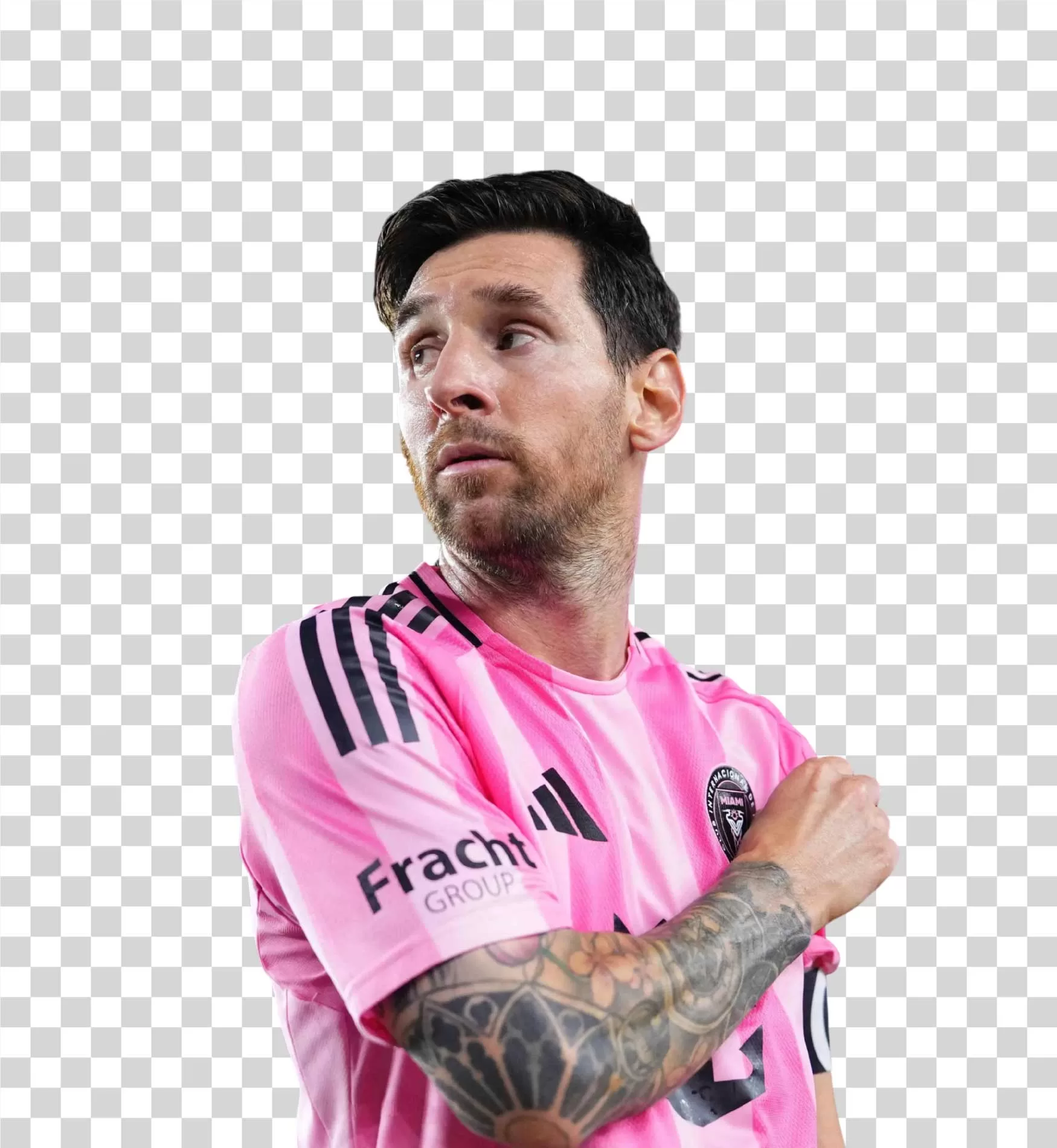Lionel Messi Inter Miami CF Transparent