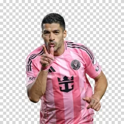 Luis Suarez Inter Miami Striker PNG