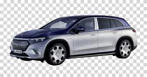 Mercedes‑Maybach EQS SUV, Luxury Electric SUV, German Automotive Excellence, Transparent Image Maybach EQS SUV Transparent Image