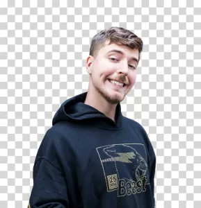 MrBeast YouTube Star PNG Transparent