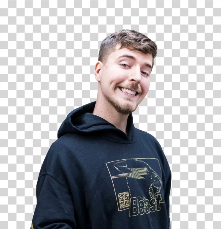 MrBeast YouTube Star PNG Transparent