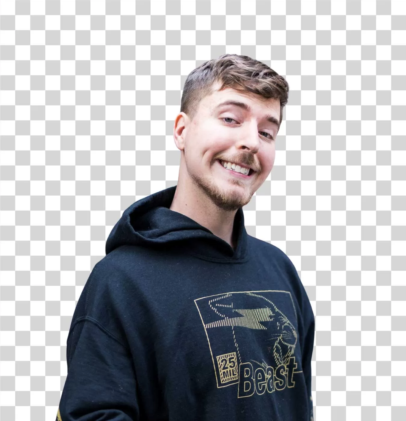 MrBeast YouTube Star PNG Transparent