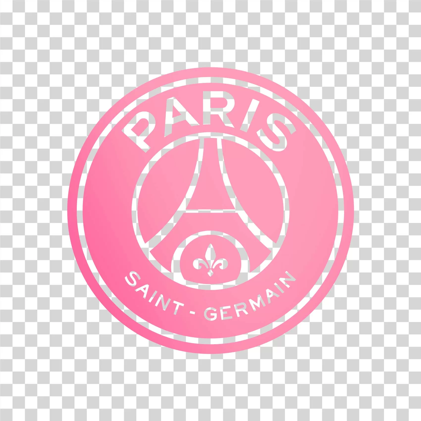 PSG Pink Logo PNG