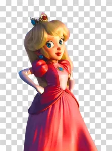 Princess Peach, Super Mario Character, Nintendo Princess, Transparent Image Princess Peach Super Mario Character Transparent Image