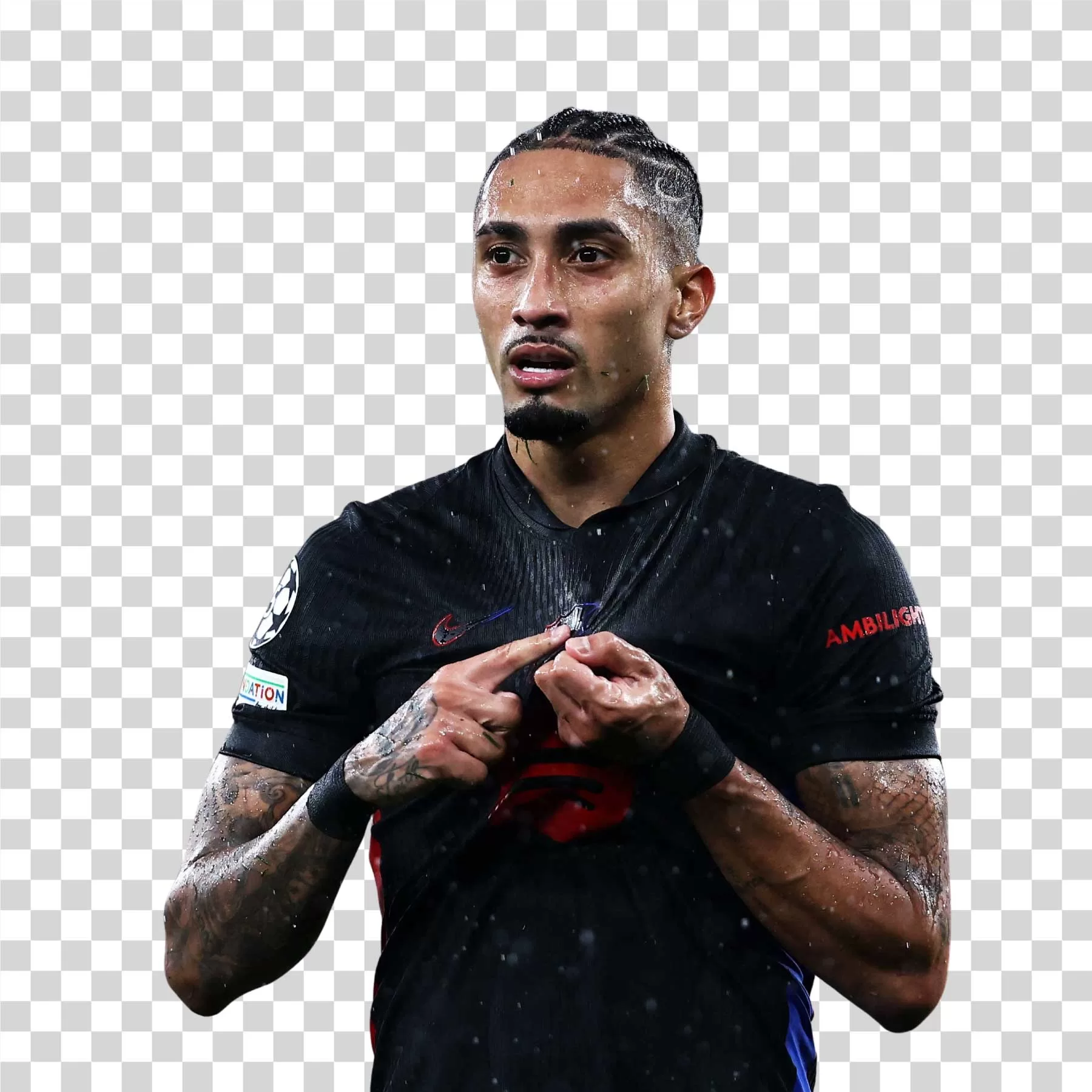 Raphinha Barcelona Winger Transparent