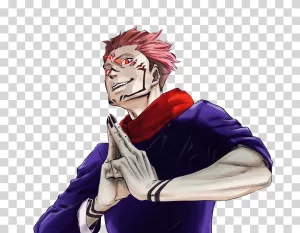 Sukuna Powerful Curse from Jujutsu Kaisen PNG
