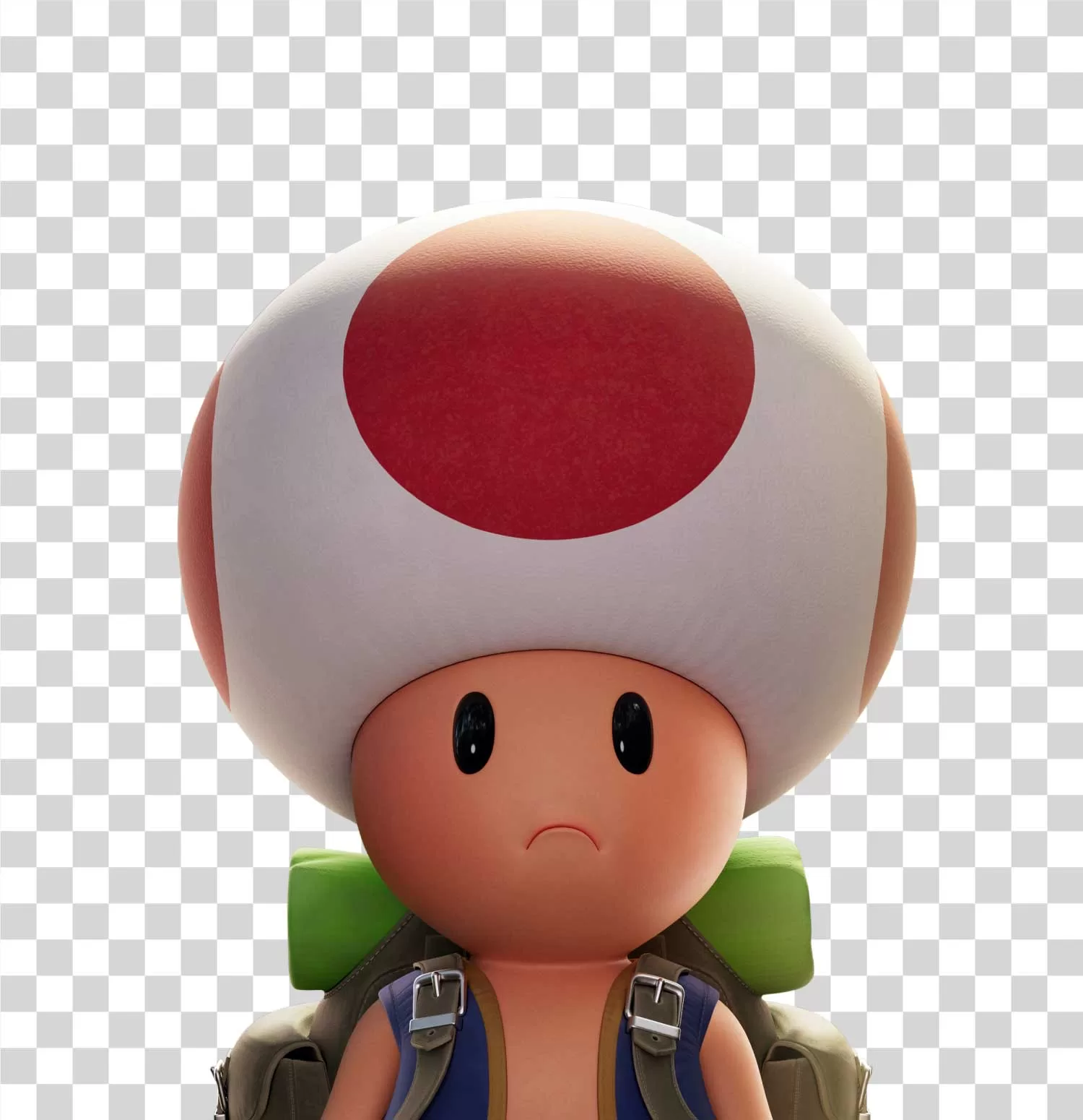Toad Super Mario Character Transparent