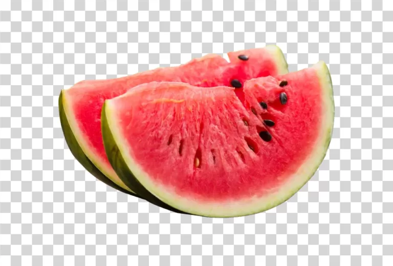 Watermelon Slices Two Pieces PNG