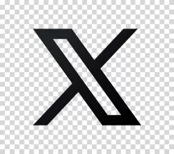 X Logo Twitter Rebrand PNG Transparent