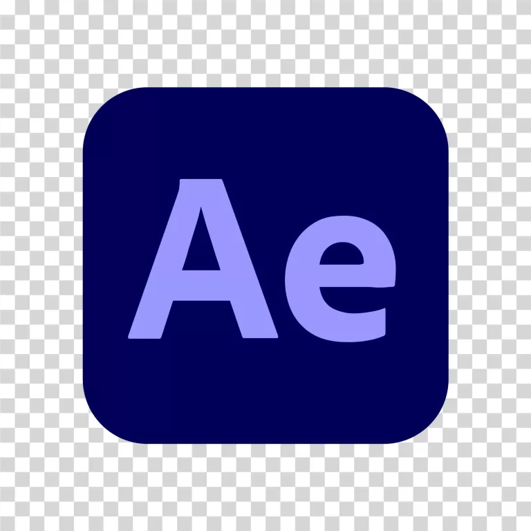 Adobe After Effects Logo PNG