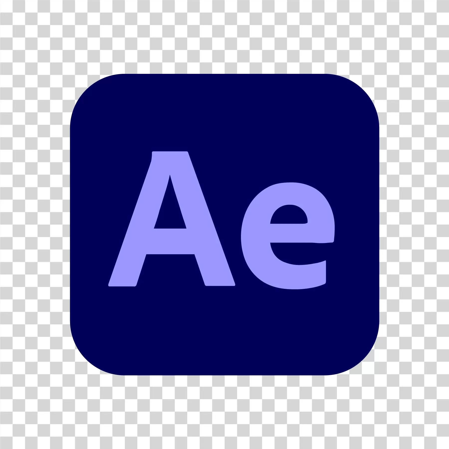 Adobe After Effects Logo PNG