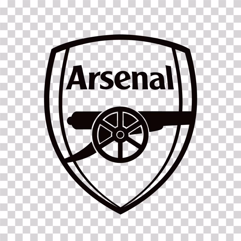Arsenal Black Logo