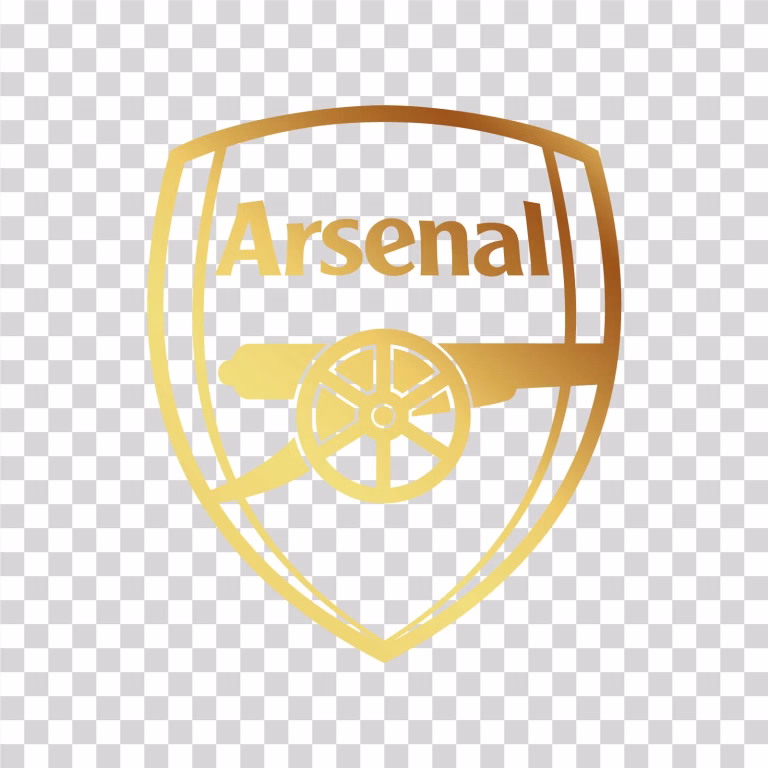 Arsenal Gold Logo Transparent