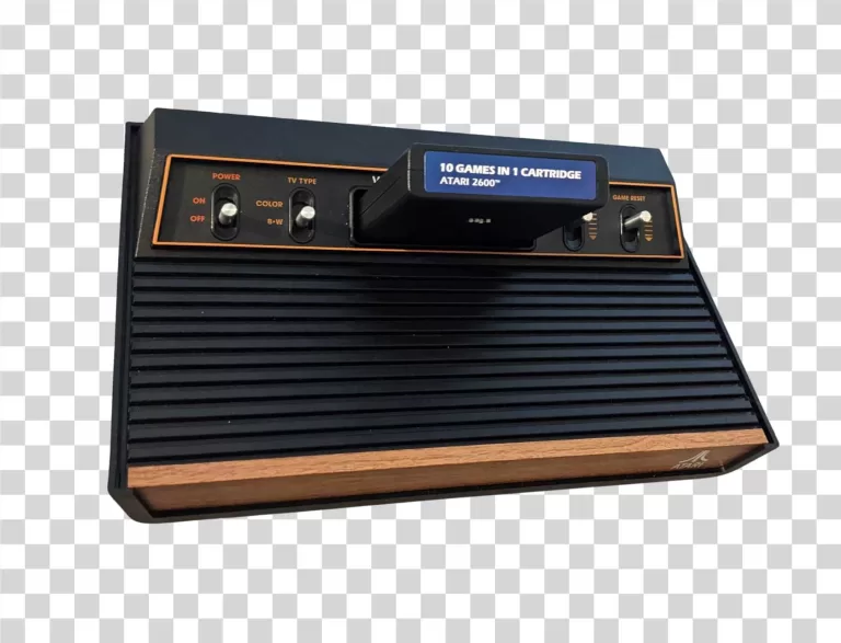 Atari 2600 Classic Retro Game Console png